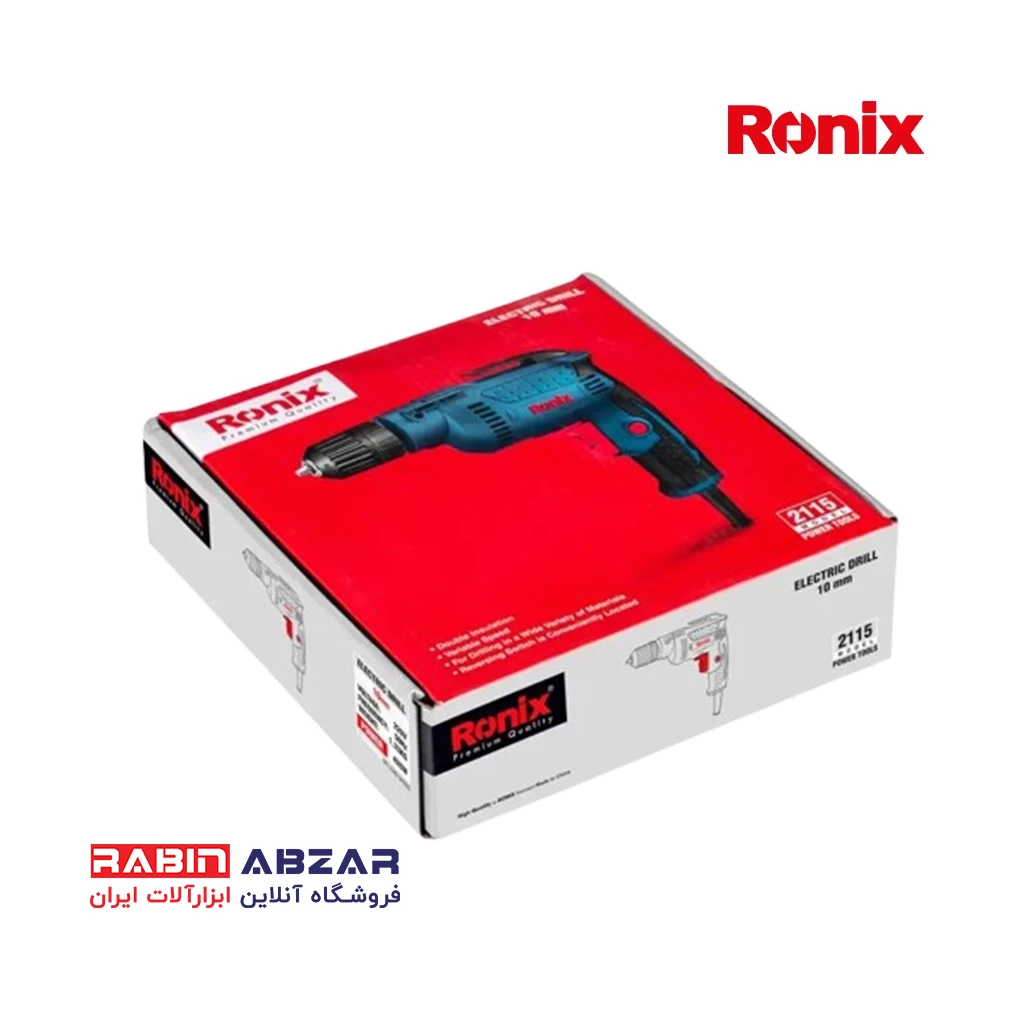 دریل 10 سه نظام اتومات رونیکس - RONIX - 2115