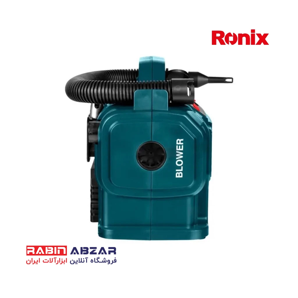مینی کمپرسور باد سه کاره دیجیتال فندکی و برق شهری با کیف رونیکس مدل RH 4261 B