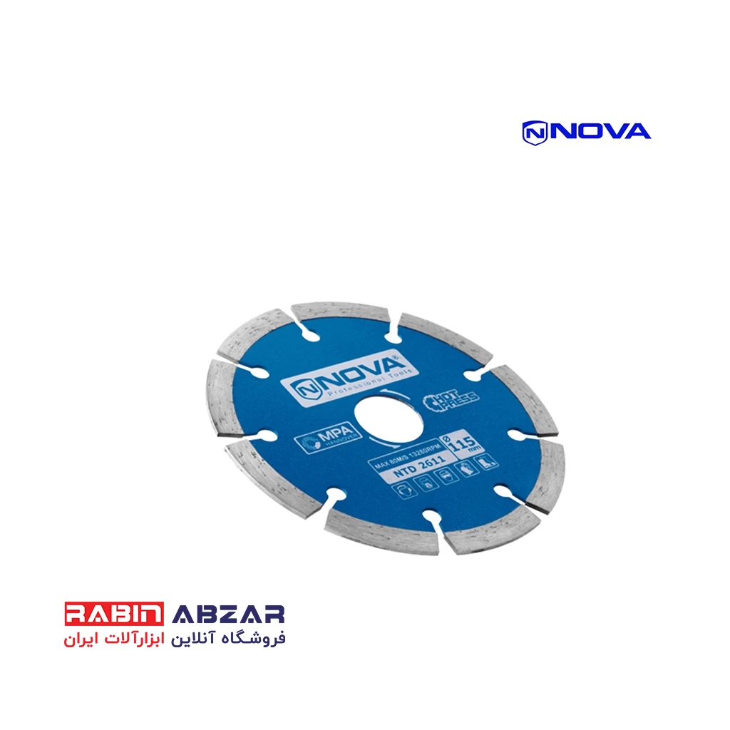 صفحه گرانیت بر 115 میلیمتری نووا - NOVA - 2611