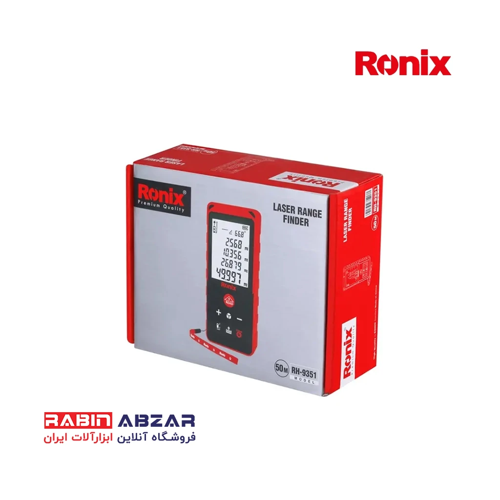 متر لیزری 50 متری رونیکس - RONIX - RH 9351