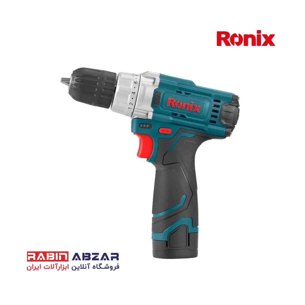 دریل شارژی 12 ولت رونیکس - RONIX - 8613