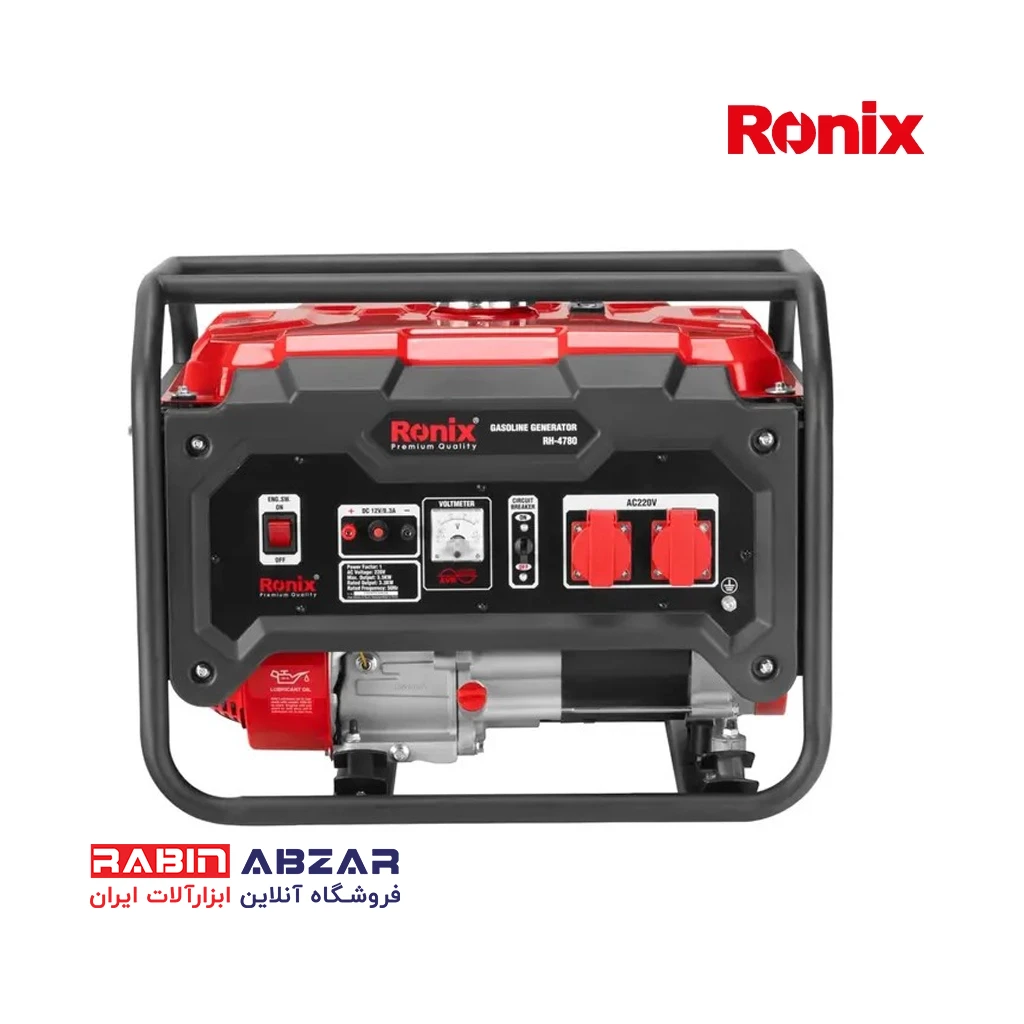 ژنراتور بنزینی 3500 وات رونیکس - RONIX - RH 4780