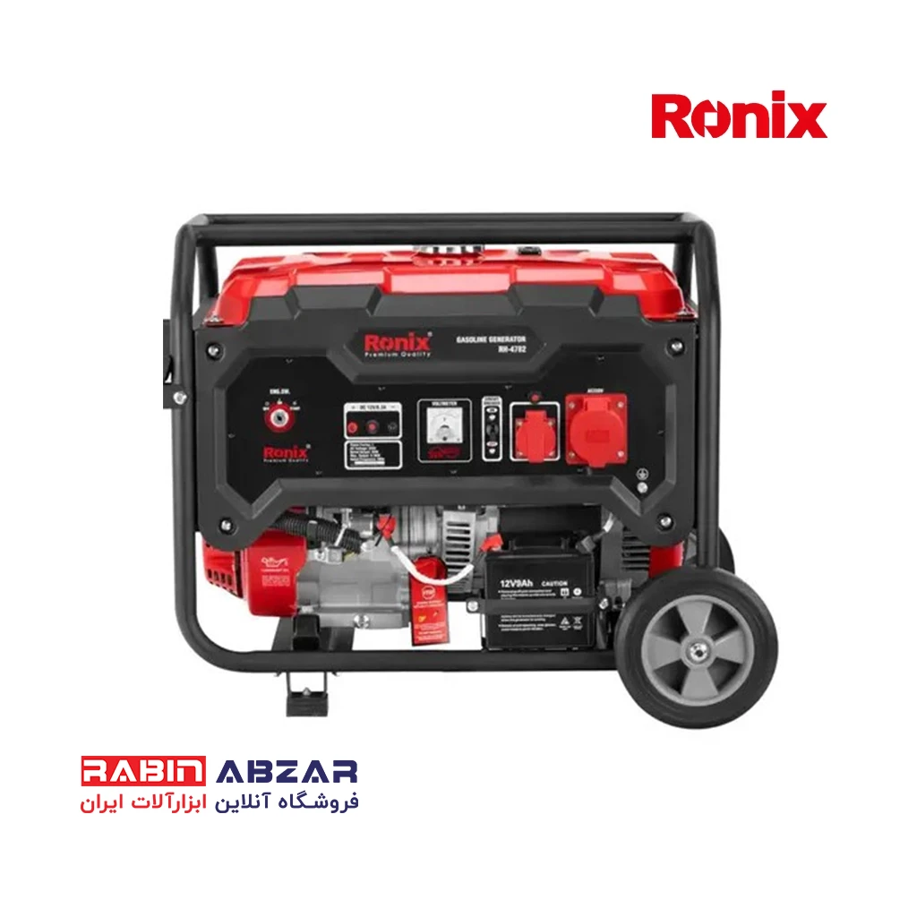 موتور برق ( ژنراتور ) بنزینی 5.5 کیلو وات رونیکس - RONIX - RH - 4782