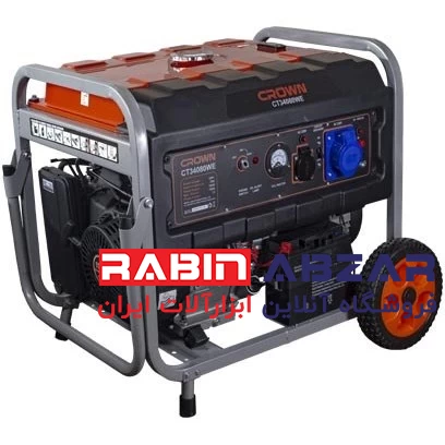موتور برق بنزینی کرون مدل 7500 وات -- CROWN - CT - 34080