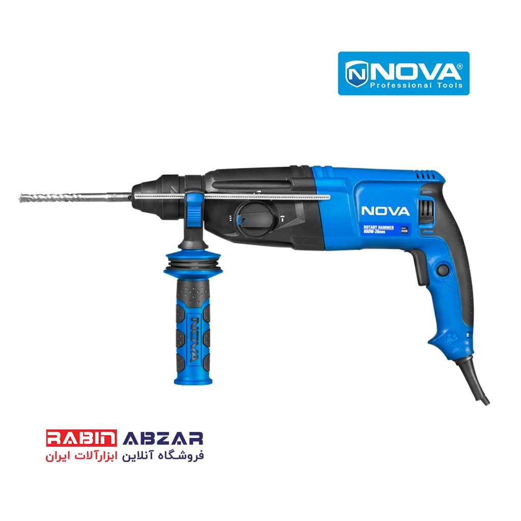 بتن کن 26 میلیمتری 800 وات نووا - NOVA - 2426