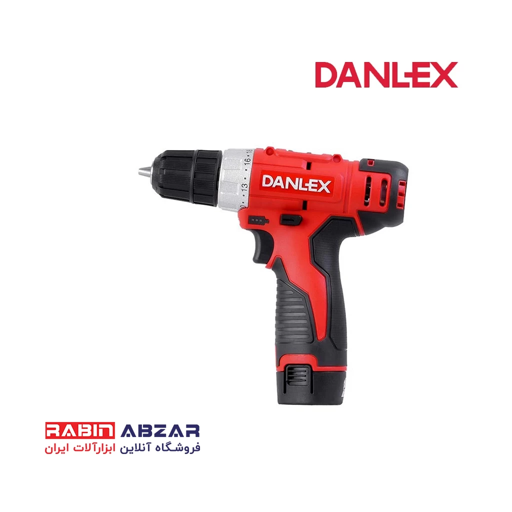 دریل شارژی 12 ولت دنلکس - DANLEX - DX 6112A