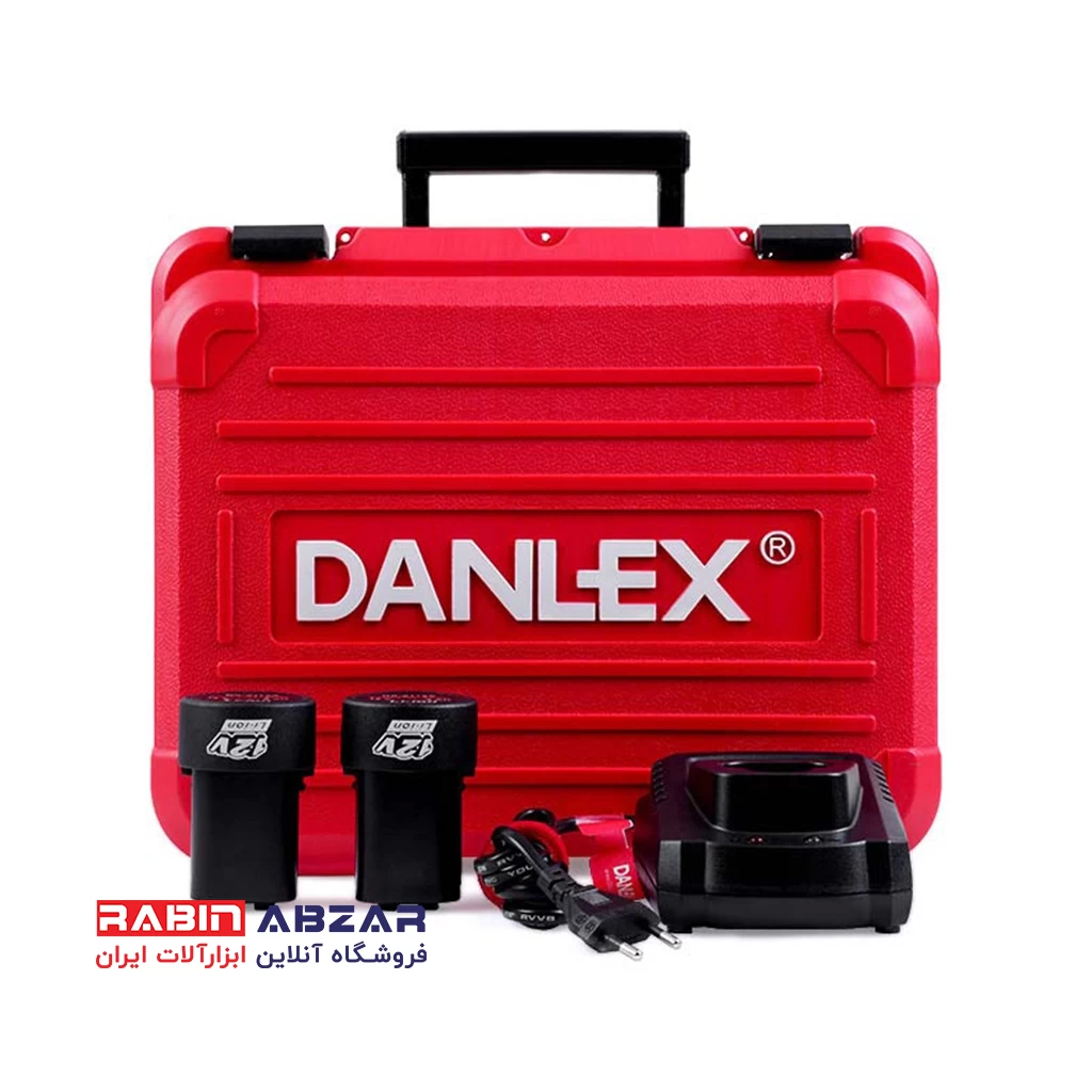 دریل شارژی 12 ولت دنلکس - DANLEX - DX 6112A