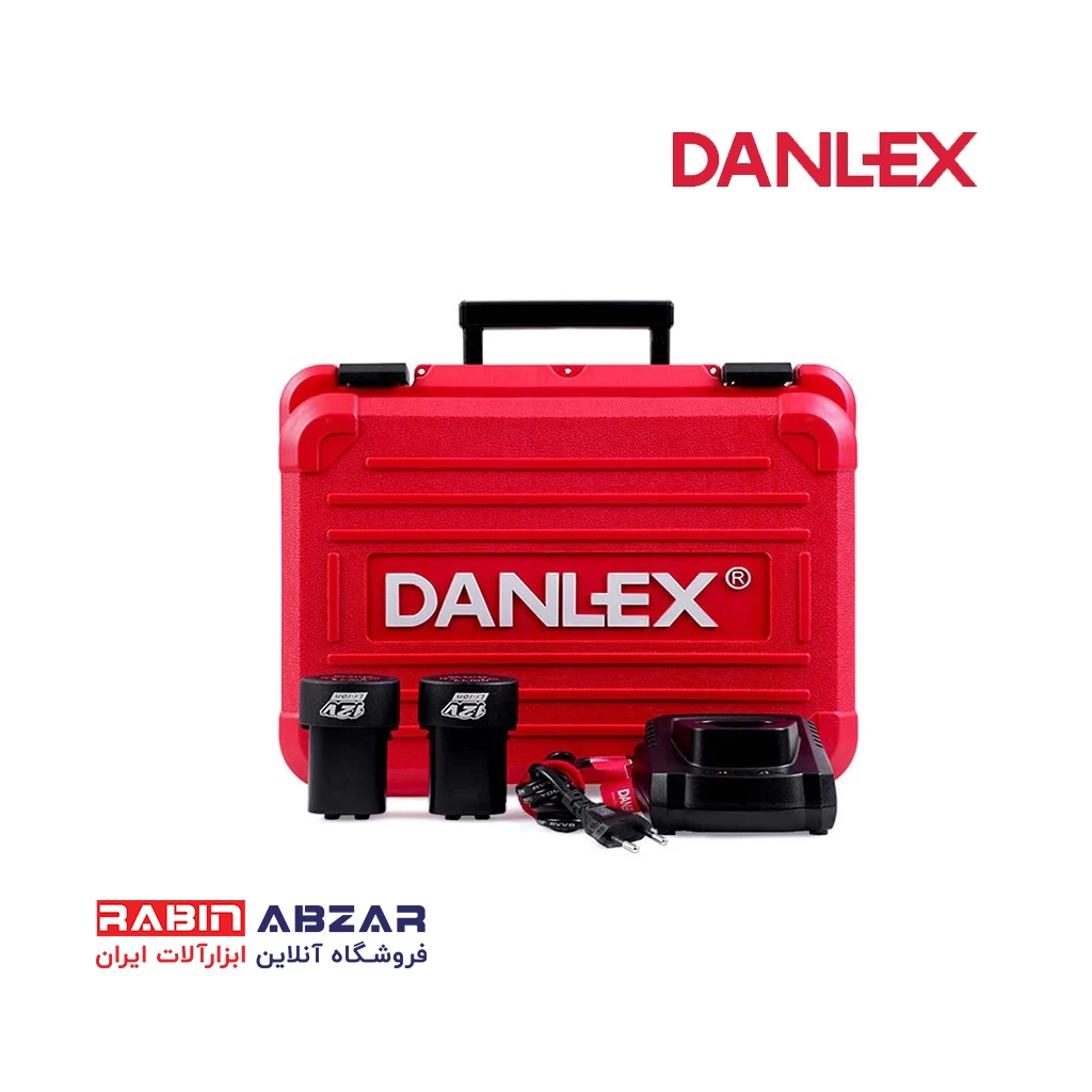 دریل شارژی 12 ولت دنلکس - DANLEX - DX 6112A