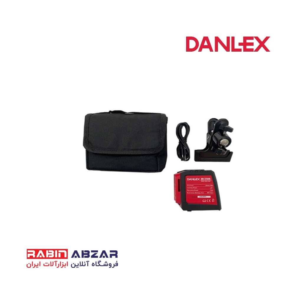 تراز لیزری نور قرمز دنلکس - DANLEX - DX 7204R