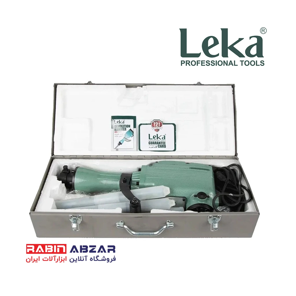 چکش تخریب ۱۶ کیلویی روغنی لکا - LEKA - DH16