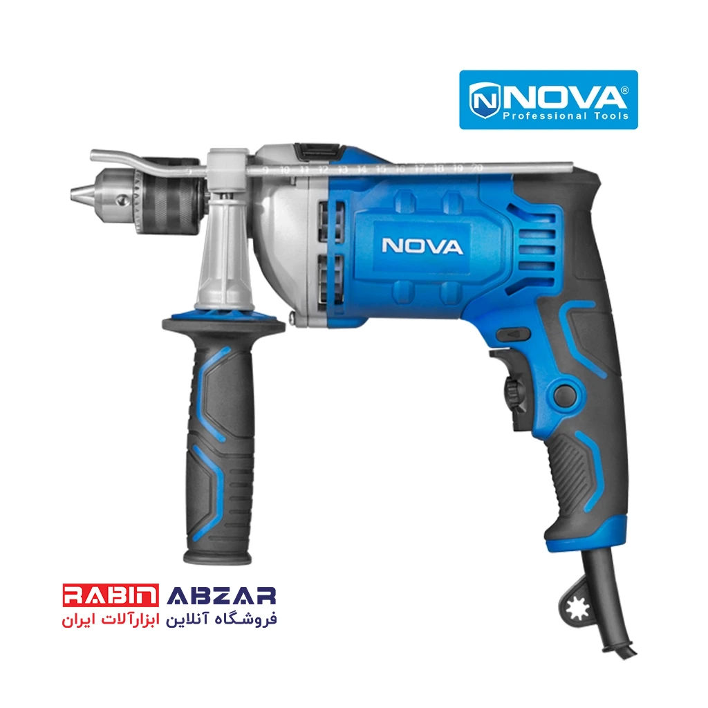 دریل 13 گیربکسی 810 وات نووا - NOVA - 2237