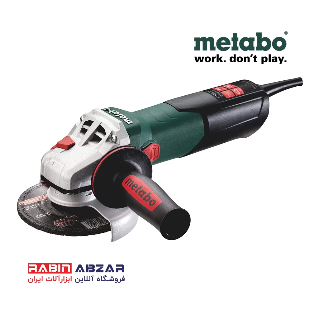 مینی فرز 1000 وات دیمردار متابو - METABO - WEV 10 - 125 - QUICK