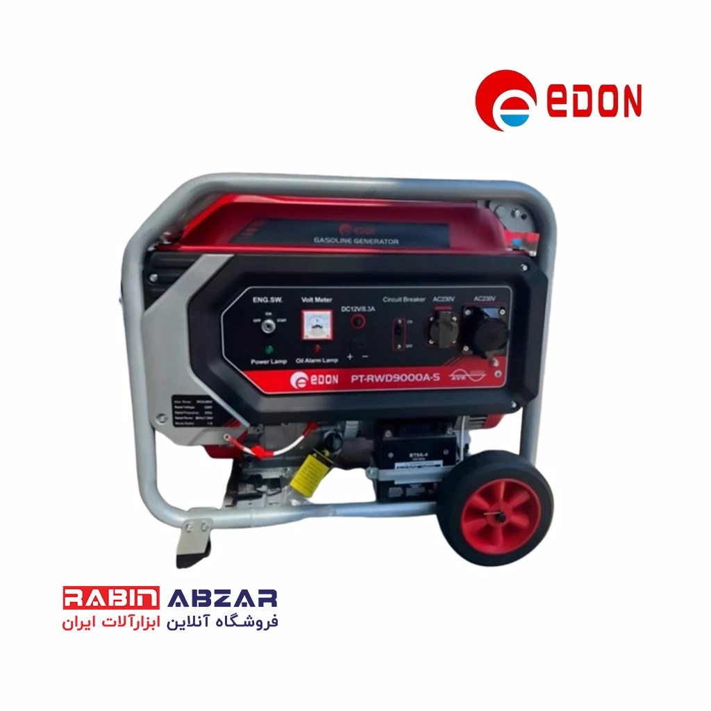 موتور برق ( ژنراتور ) بنزینی 10 کیلو وات ادون - EDON - PT-RWD 13000 A-S