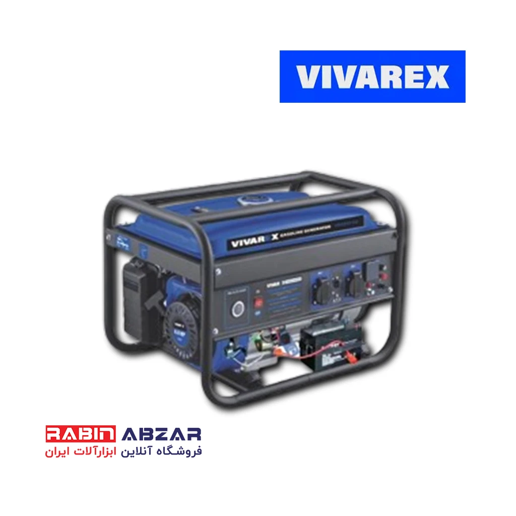 موتور برق ( ژنراتور ) بنزینی 3.5 کیلو وات ویوارکس - VIVAREX - VR 3501  - GS