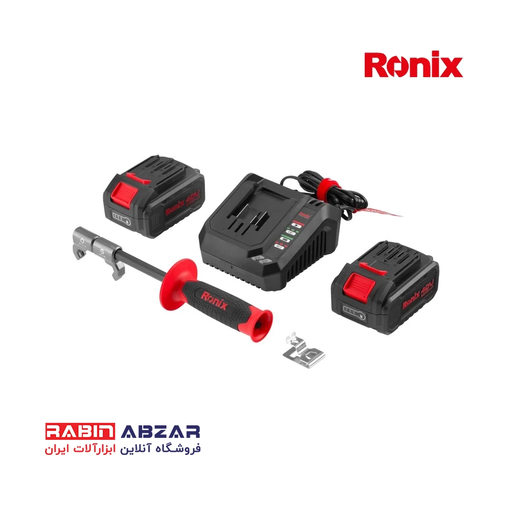 دریل شارژی 40 ولت چکشی براش لس رونیکس - RONIX - 8905 - 40V