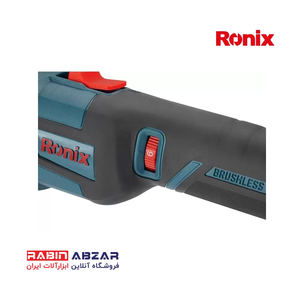 مینی فرز شارژی 40 ولت براش لس ( دیمردار ) رونیکس - RONIX - 8901 - 40V
