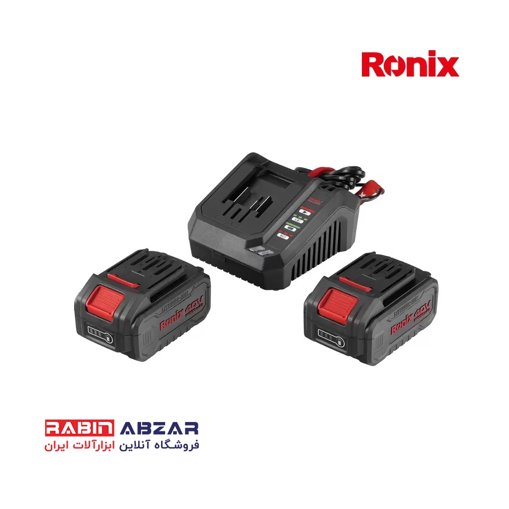 مینی فرز شارژی 40 ولت براش لس ( دیمردار ) رونیکس - RONIX - 8901 - 40V