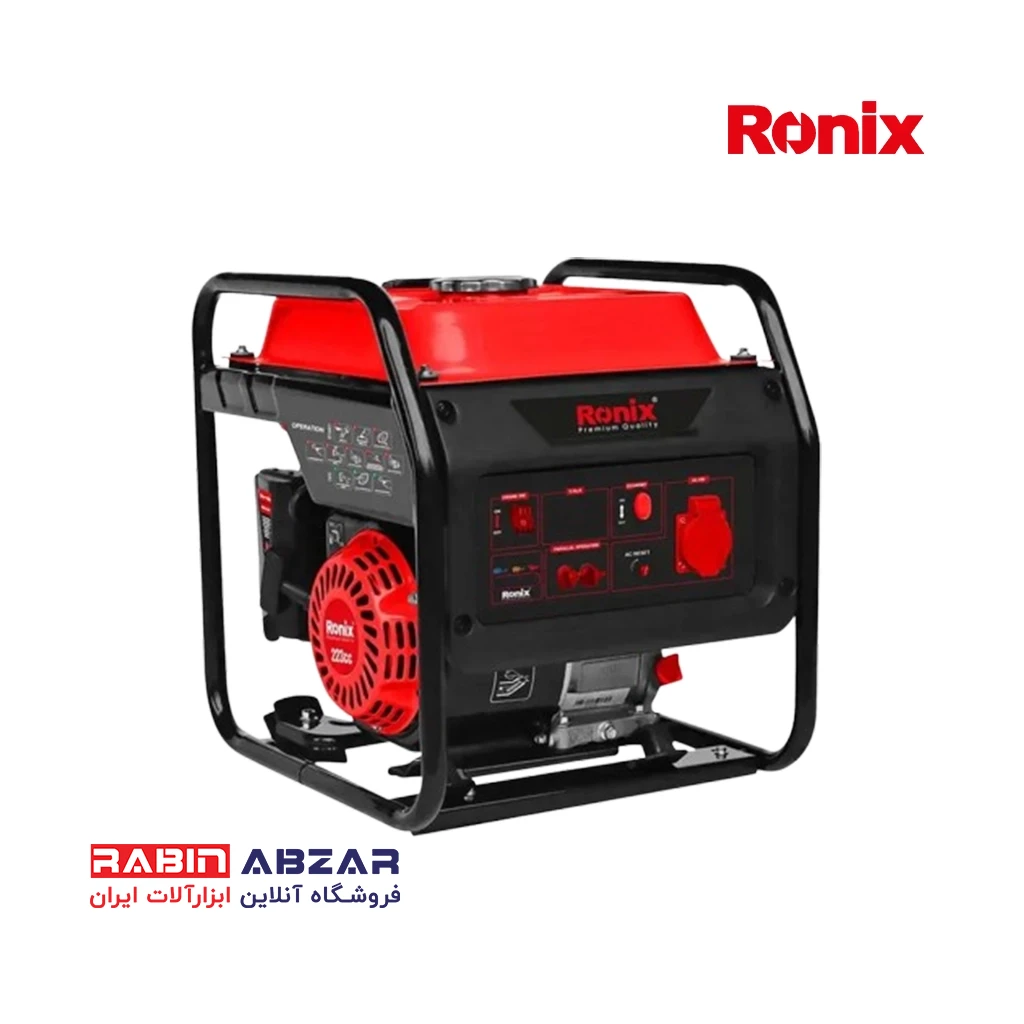 موتور برق ( ژنراتور ) بنزینی 4.5 کیلو وات اینورتری رونیکس - RONIX - RH - 4771