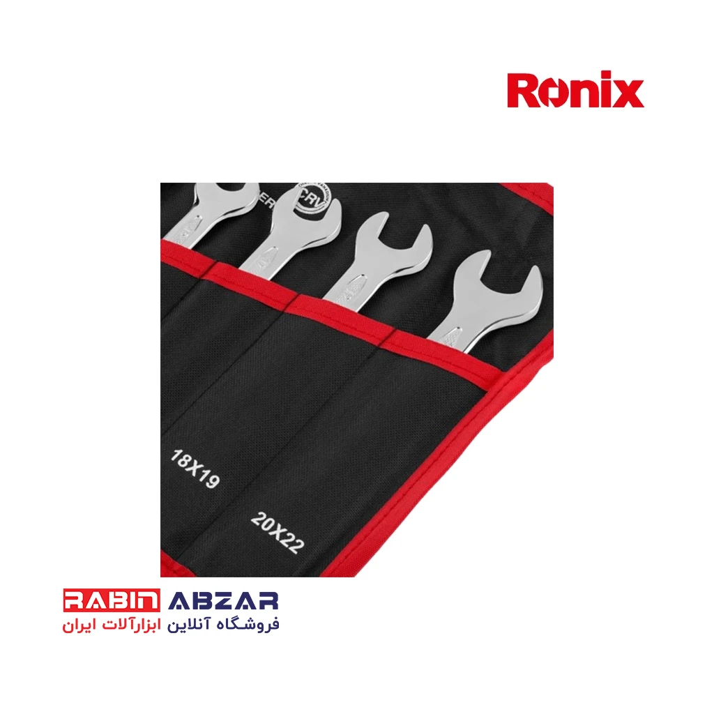 آچار دو سر تخت 8 عددی رونیکس - RONIX - RH-2204