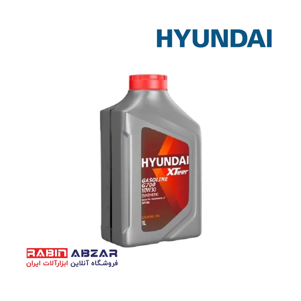 روغن موتور 1 لیتری هیوندای - HYUNDAI - XTEER G700 - 10W - 30W