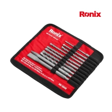 ست مته و قلم 4 شیار 10 عددی رونیکس - RONIX - RH - 5048