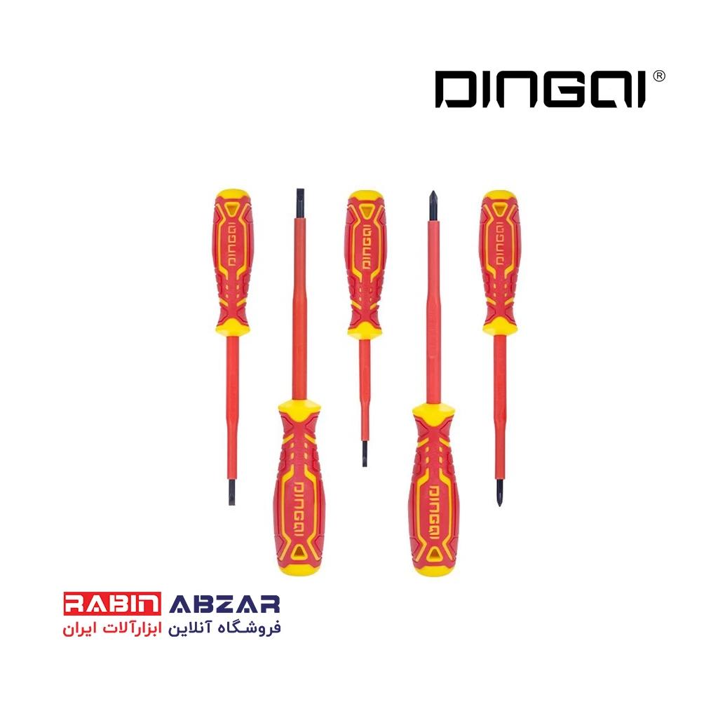 پبچ گوشتی 5 عددی عایق دار دینگشی - DINGQI - 68901