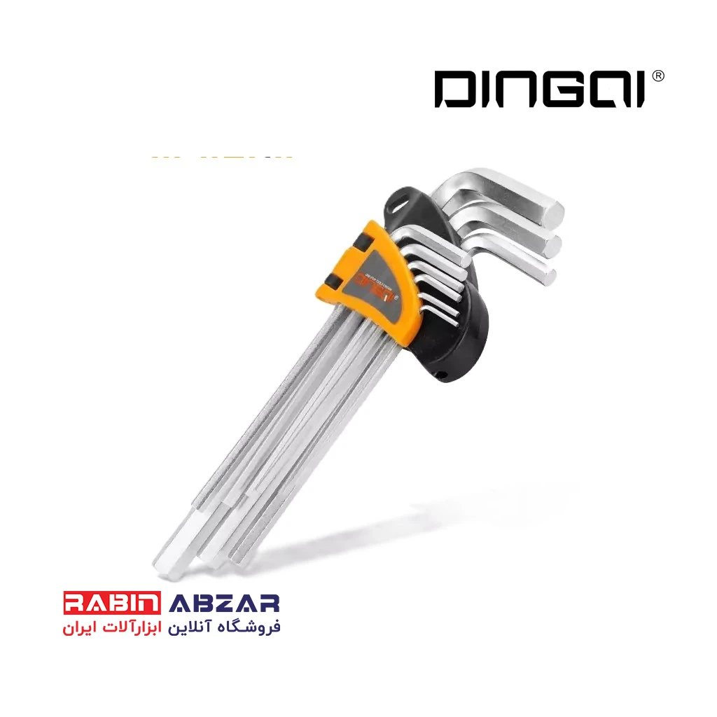 آلن 6 گوش کارتی 9 عددی بلند دینگشی - DINGQI - 17122 A