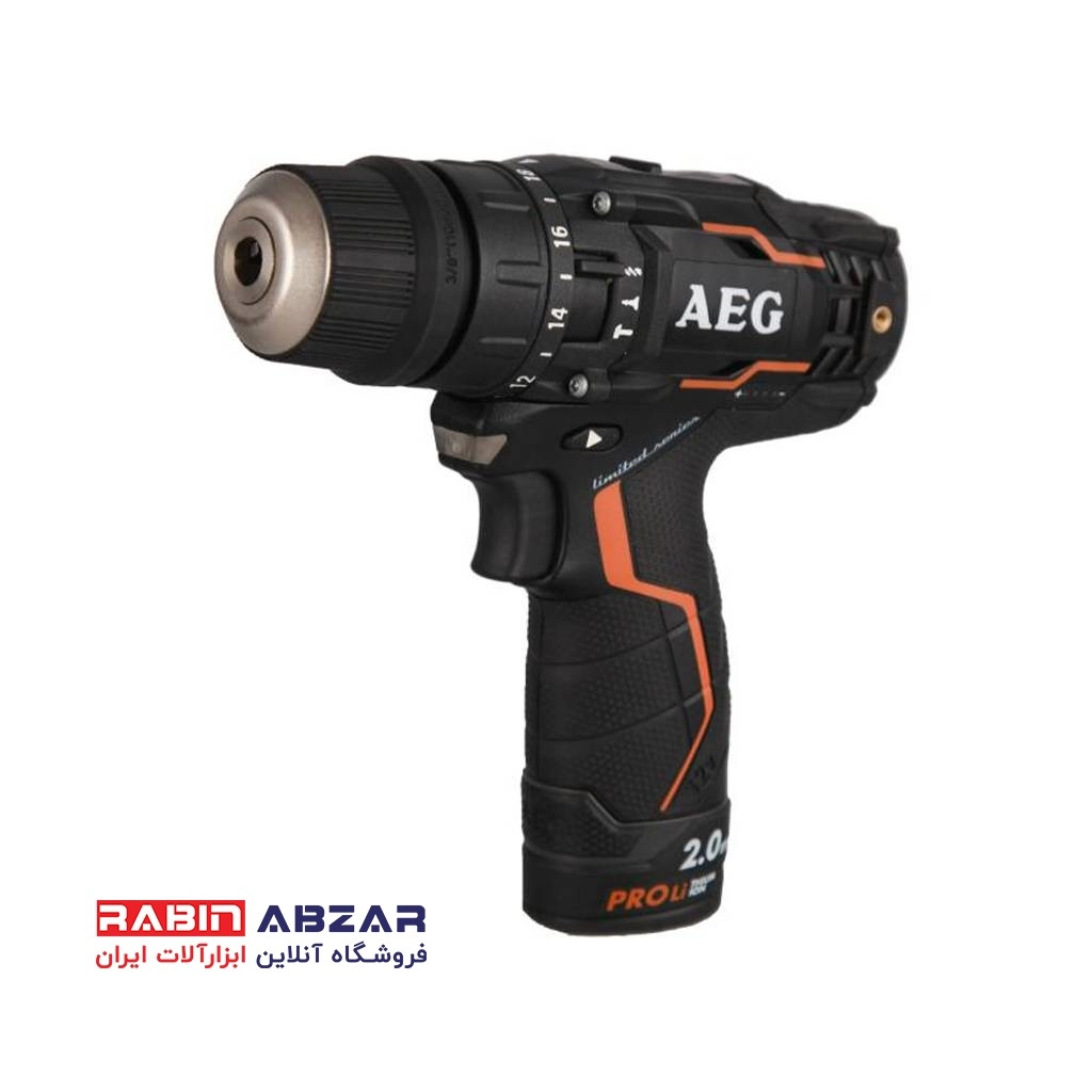 دریل پیچ گوشتی شارژی آاگ AEG مدل  BSB12C2LELI