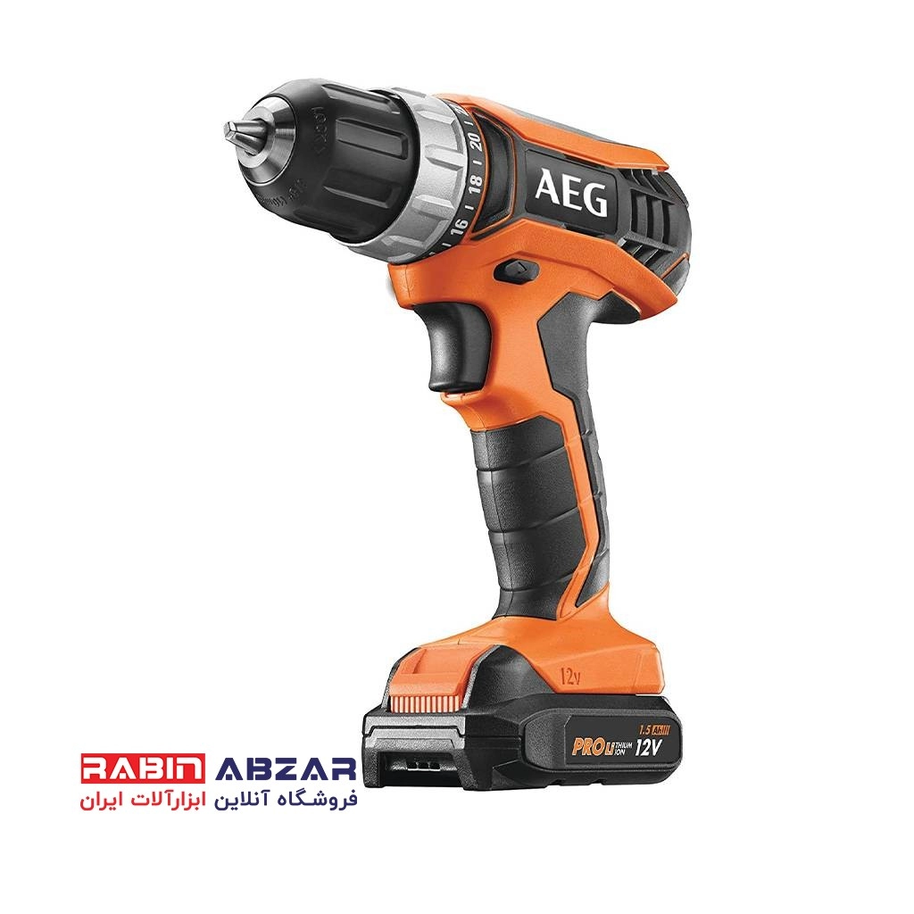 دریل پیچ گوشتی شارژی آاگ AEG مدل BS12G3LI