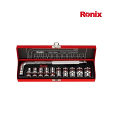 جعبه بکس 1/2 - 11 پارچه تایوان رونیکس - RONIX - RH-2610