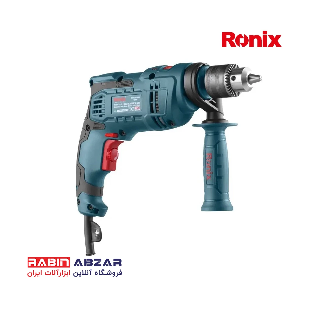دریل 13 چکشی 750 وات رونیکس - RONIX - 2214