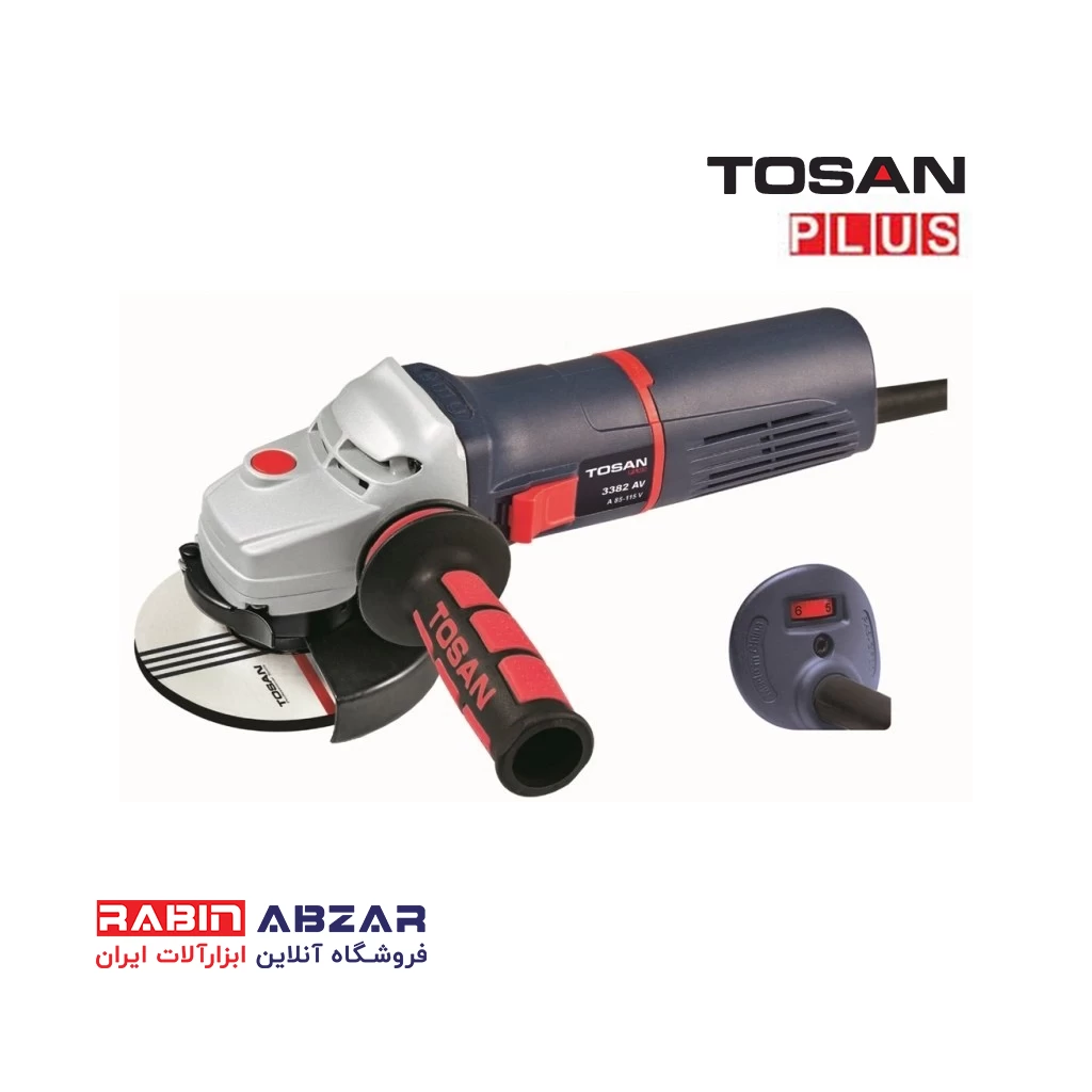 مینی فرز دیمردار توسن پلاس - TOSAN - PLUS - 3382AV