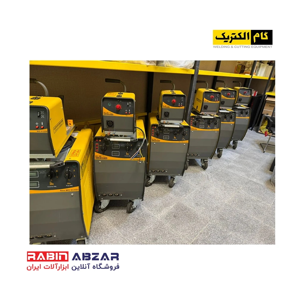دستگاه جوش CO2 آب خنک گام الکتریک - REVO MIG - 2001 SC