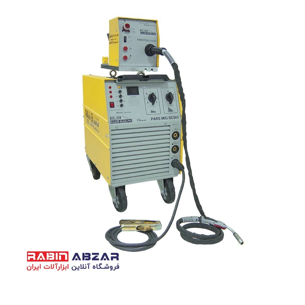 دستگاه جوش میگ CO2 گام مدل PARS MIG SC503